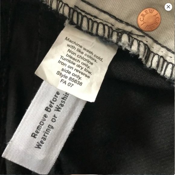 J. Crew Bootcut Corduroy Favorite Fit Pants in Black - Picture 8 of 12